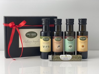 Culinary Olive Oil Gift Set with Spices